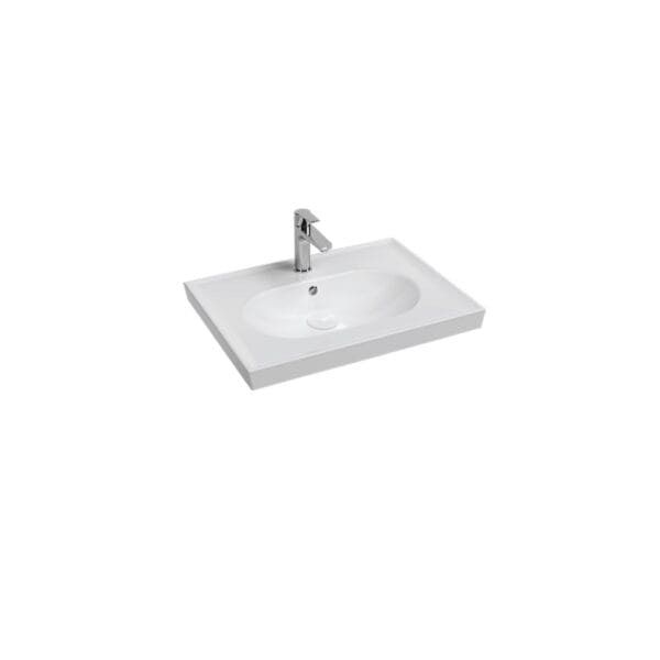 Isvea Sistema R Tezgah Üstü Lavabo, 65 cm