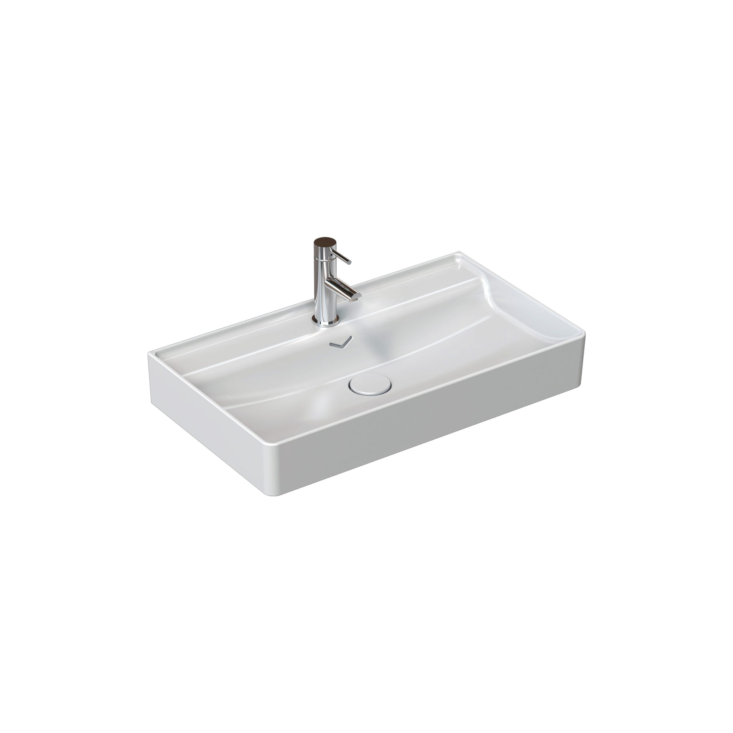 10VAS5081I-scaled-1.jpg Isvea Vea Tezgah Üstü Lavabo, 81 cm - Görsel 1
