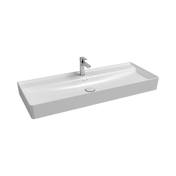 Isvea Vea Tezgah Üstü Lavabo, 121 cm