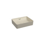 Isvea Vea Tezgah Üstü Lavabo 50 cm, Fildişi