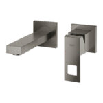 Grohe Eurocube 2 Delikli Lavabo Bataryası S-Boyut, Brushed Hard Graphite - Görsel 3