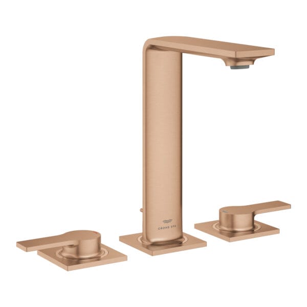 Grohe Allure 3 Delikli Lavabo Bataryası 1/2″ M-Boyut, Brushed Warm Sunset