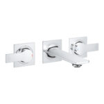 Grohe Allure 3 Delikli Lavabo Bataryası 1/2″ S-Boyut, Krom