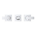 Grohe Allure 3 Delikli Lavabo Bataryası 1/2″ M-Boyut, Krom - Görsel 3