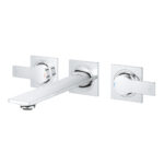 Grohe Allure 3 Delikli Lavabo Bataryası 1/2″ M-Boyut, Krom - Görsel 4