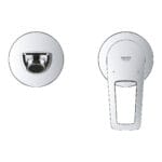 Grohe BauLoop İki Delikli Lavabo Bataryası, Krom - Görsel 3