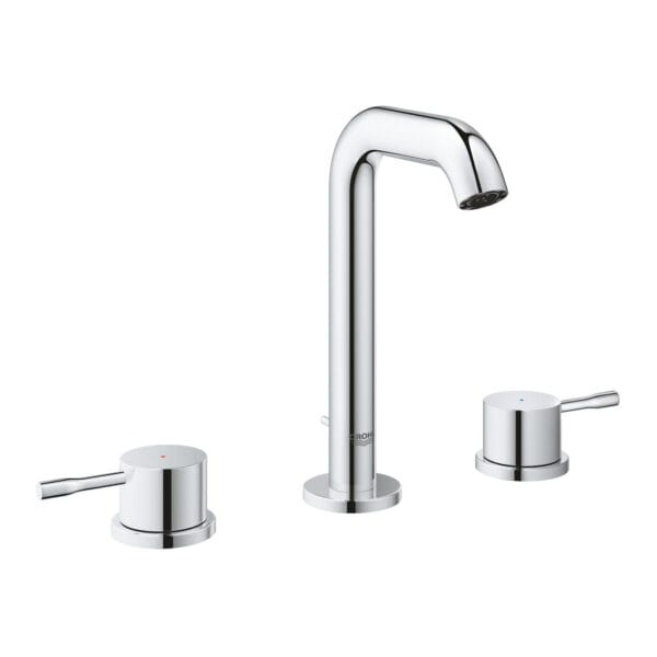 Grohe Essence 3 Delikli Lavabo Bataryası 1/2″ M-Boyut, Krom