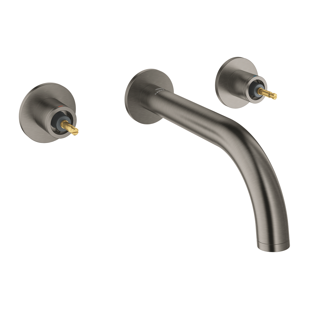 20587AL0.jpg Grohe Atrio Private Collection 3 Delikli Lavabo Bataryası M-Boyut, Brushed Hard Graphite - Görsel 1