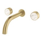 Grohe Atrio Private Collection 3 Delikli Lavabo Bataryası M-Boyut, Brushed Cool Sunrise - Görsel 10