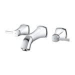 Grohe Grandera 3 Delikli Lavabo Bataryası 1/2″ M-Boyut, Krom - Görsel 2