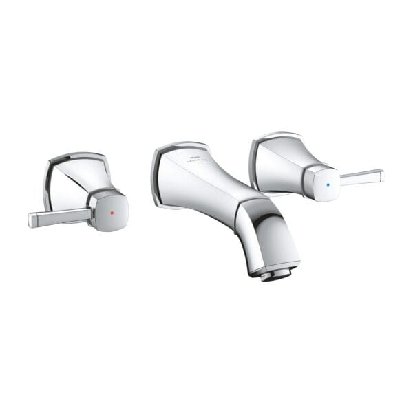 Grohe Grandera 3 Delikli Lavabo Bataryası 1/2″ M-Boyut, Krom