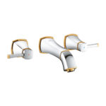 Grohe Grandera 3 Delikli Lavabo Bataryası 1/2″ M-Boyut, Krom/Altın
