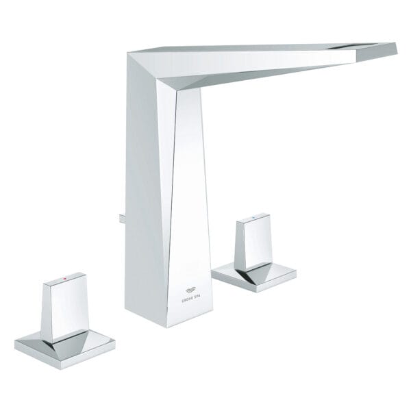 Grohe Allure Brilliant 3 Delikli Lavabo Bataryası L-Boyut, Krom