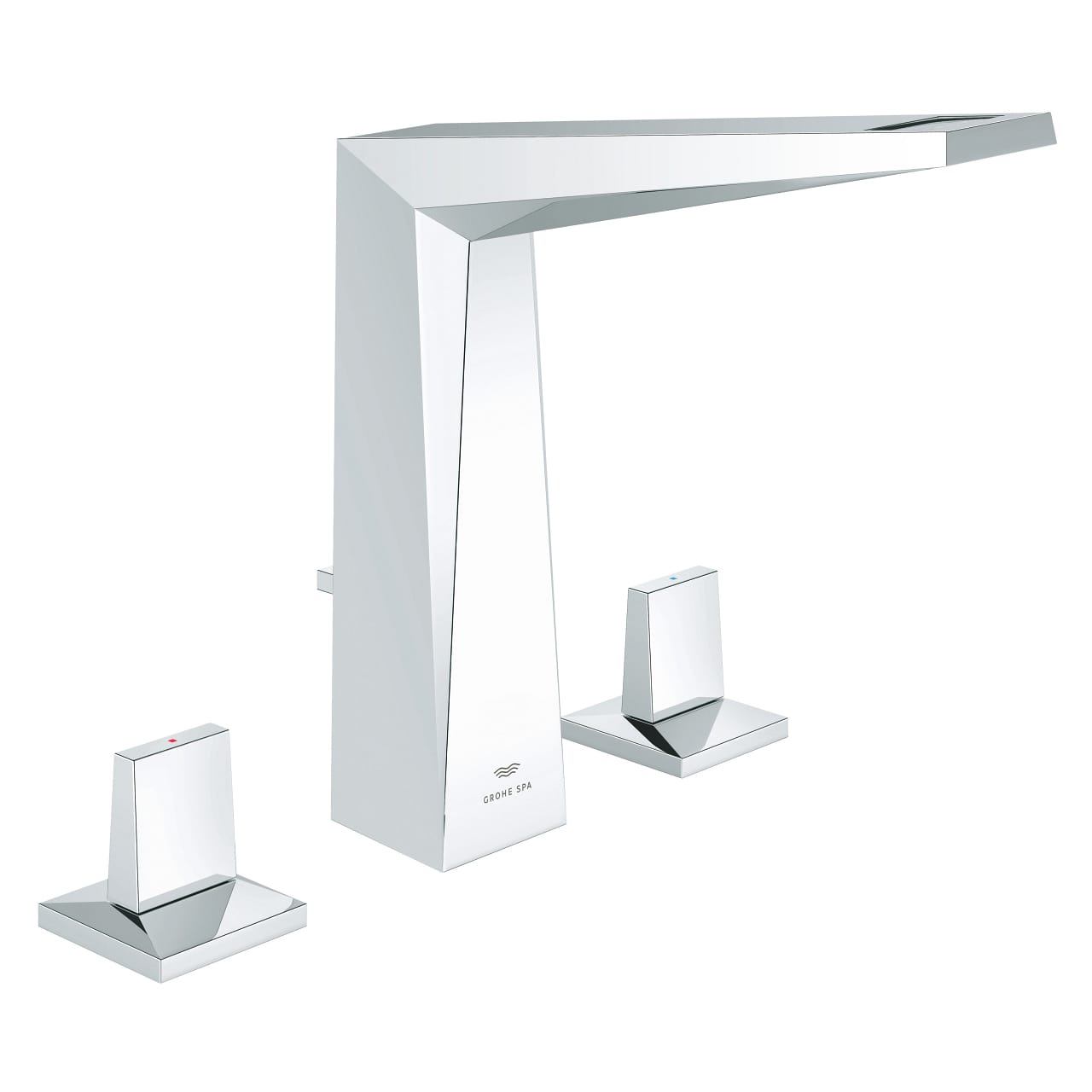 20627000.jpg Grohe Allure Brilliant 3 Delikli Lavabo Bataryası L-Boyut, Krom - Görsel 1
