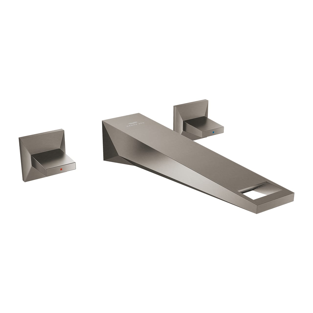 20629AL0.jpg Grohe Allure Brilliant 3 Delikli Lavabo Bataryası L-Boyut, Brushed Hard Graphite - Görsel 1