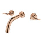 Grohe Atrio 3 Delikli Lavabo Bataryası 1/2″ M-Boyut, Warm Sunset - Görsel 2