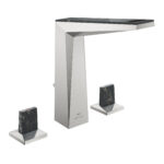 Grohe Allure Brilliant Private Collection 3 Delikli Lavabo Bataryası L-Boyut, Paslanmaz Çelik
