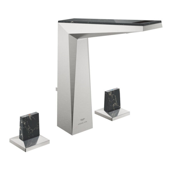 Grohe Allure Brilliant Private Collection 3 Delikli Lavabo Bataryası L-Boyut, Paslanmaz Çelik