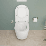 Vitra Universal Round Klozet Kapağı Super Slim, Duroplast, Yavaş Kapanır, Kolay Sök-Tak, Metal Menteşeli, Beyaz - Görsel 3