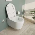 Vitra Universal Round Klozet Kapağı Super Slim, Duroplast, Yavaş Kapanır, Kolay Sök-Tak, Metal Menteşeli, Beyaz - Görsel 2