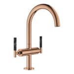 Grohe Atrio Private Collection Tek Delikli Lavabo Bataryası 1/2″ L-Boyut, Warm Sunset - Görsel 7