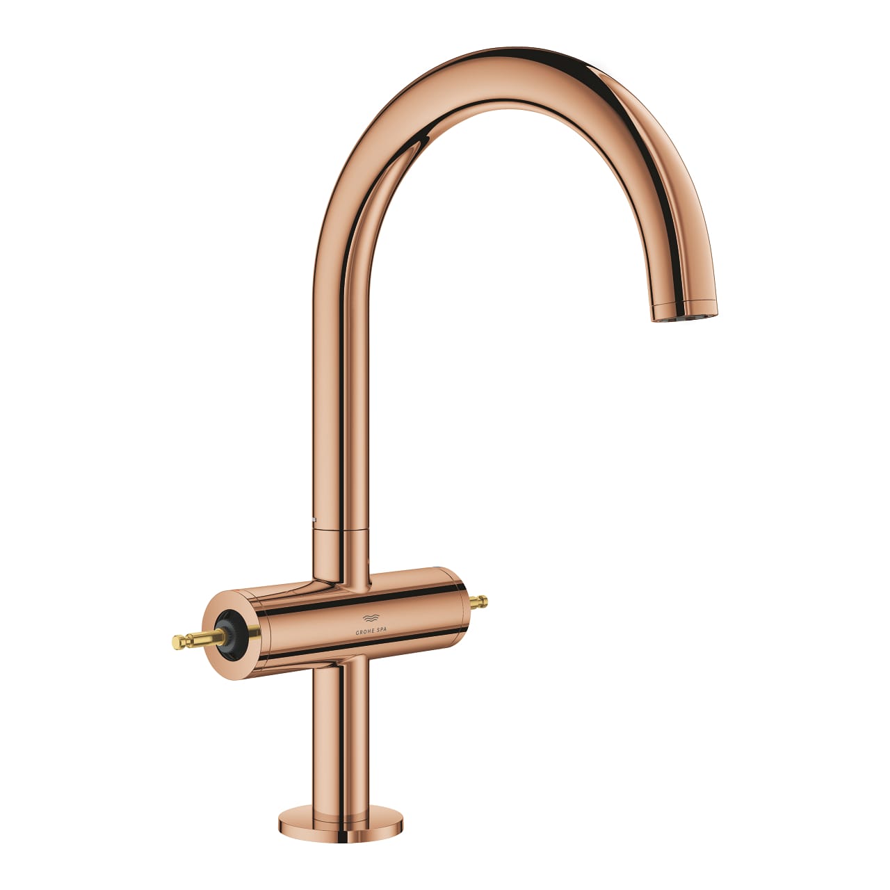 21134DA0.jpg Grohe Atrio Private Collection Tek Delikli Lavabo Bataryası 1/2″ L-Boyut, Warm Sunset - Görsel 1