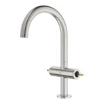 Grohe Atrio Private Collection Tek Delikli Lavabo Bataryası 1/2″ L-Boyut, Paslanmaz Çelik - Görsel 2