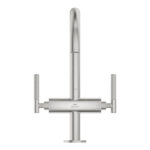 Grohe Atrio Private Collection Tek Delikli Lavabo Bataryası 1/2″ L-Boyut, Paslanmaz Çelik - Görsel 5