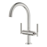 Grohe Atrio Private Collection Tek Delikli Lavabo Bataryası 1/2″ L-Boyut, Paslanmaz Çelik - Görsel 6