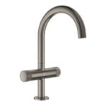 Grohe Atrio Private Collection Tek Delikli Lavabo Bataryası 1/2″ L-Boyut, Brushed Hard Graphite