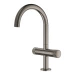 Grohe Atrio Private Collection Tek Delikli Lavabo Bataryası 1/2″ L-Boyut, Brushed Hard Graphite - Görsel 3