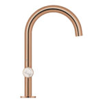 Grohe Atrio Private Collection Tek Delikli Lavabo Bataryası 1/2″ L-Boyut, Warm Sunset - Görsel 8
