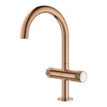 Grohe Atrio Private Collection Tek Delikli Lavabo Bataryası 1/2″ L-Boyut, Warm Sunset - Görsel 9