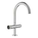 Grohe Atrio Private Collection Tek Delikli Lavabo Bataryası 1/2″ L-Boyut, Paslanmaz Çelik - Görsel 4