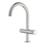 Grohe Atrio Private Collection Tek Delikli Lavabo Bataryası 1/2″ L-Boyut, Paslanmaz Çelik - Görsel 9