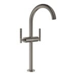 Grohe Atrio Private Collection Tek Delikli Lavabo Bataryası 1/2″ Xl-Boyut, Brushed Hard Graphite - Görsel 3