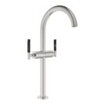 Grohe Atrio Private Collection Tek Delikli Lavabo Bataryası 1/2″ Xl-Boyut, Paslanmaz Çelik - Görsel 6