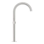 Grohe Atrio Private Collection Tek Delikli Lavabo Bataryası 1/2″ Xl-Boyut, Paslanmaz Çelik - Görsel 2