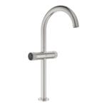 Grohe Atrio Private Collection Tek Delikli Lavabo Bataryası 1/2″ Xl-Boyut, Paslanmaz Çelik - Görsel 4