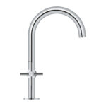 Grohe Atrio Tek Delikli Lavabo Bataryası 1/2″ L-Boyut, Krom - Görsel 2