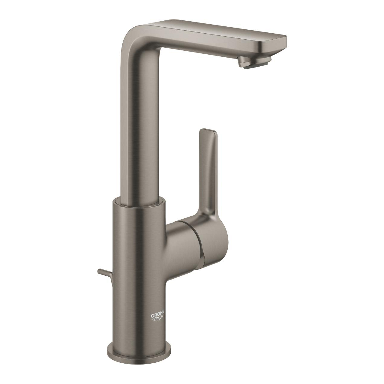 23296AL1.jpg Grohe Lineare Tek Kumandalı Lavabo Bataryası 1/2″ L-Boyut, Brushed Hard Graphite - Görsel 1