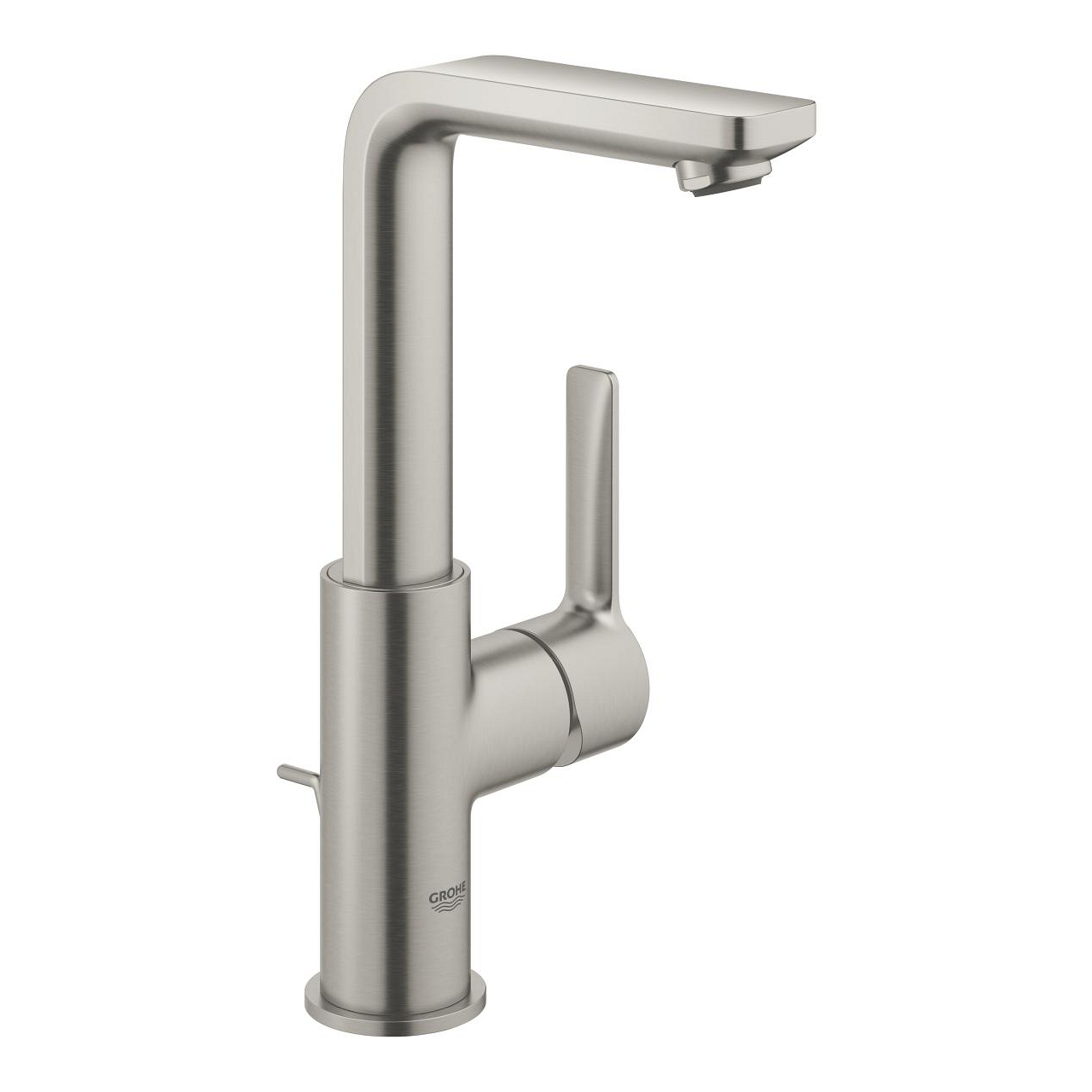 23296DC1.jpg Grohe Lineare Tek Kumandalı Lavabo Bataryası 1/2″ L-Boyut, Paslanmaz Çelik - Görsel 1