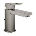 Grohe Eurocube Tek Kumandalı Lavabo Bataryası M-Boyut, Brushed Hard Graphite
