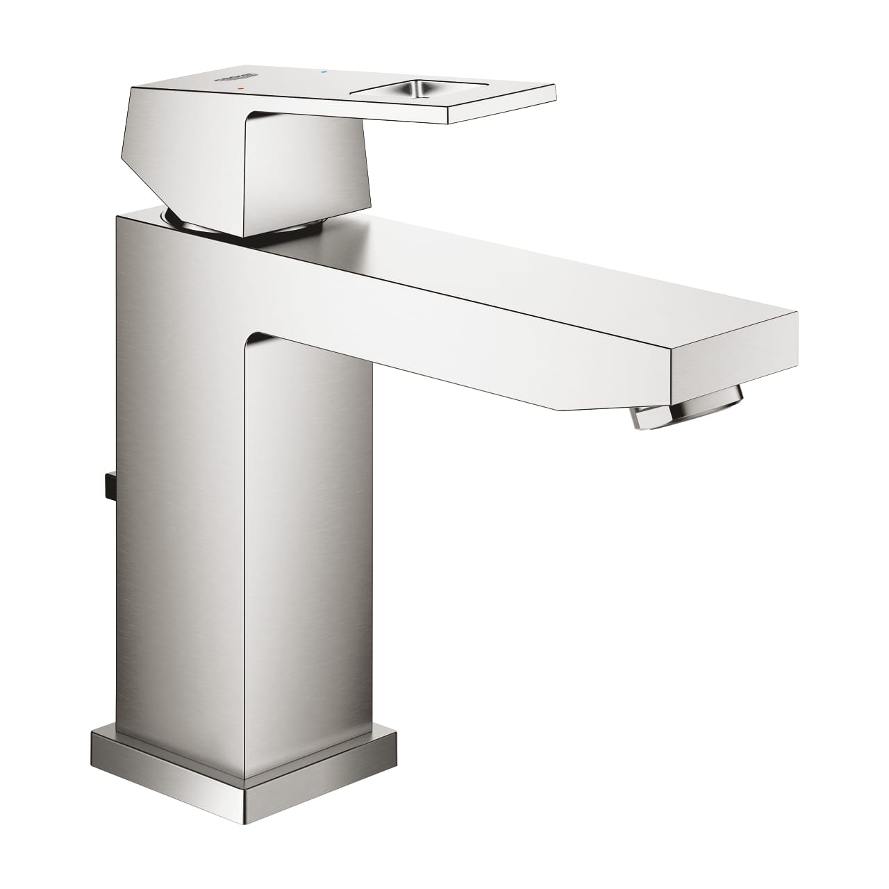 23445DC0.jpg Grohe Eurocube Tek Kumandalı Lavabo Bataryası M-Boyut, Paslanmaz Çelik - Görsel 1