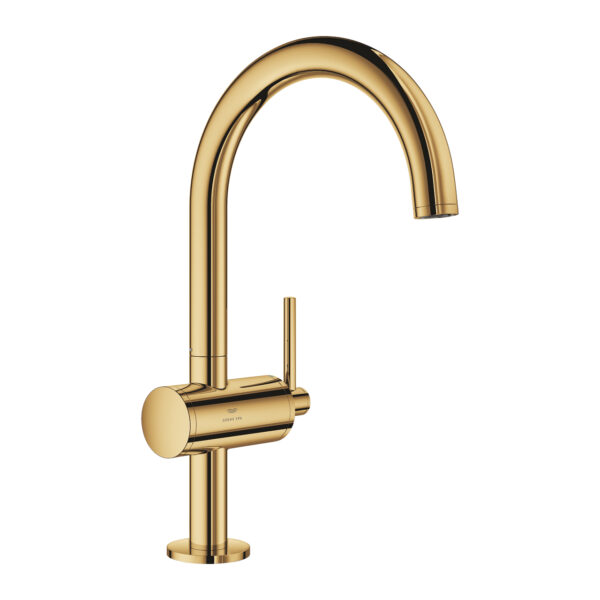 Grohe Atrio Tek Kumandalı Lavabo Bataryası 1/2″ L-Boyut, Cool Sunrise