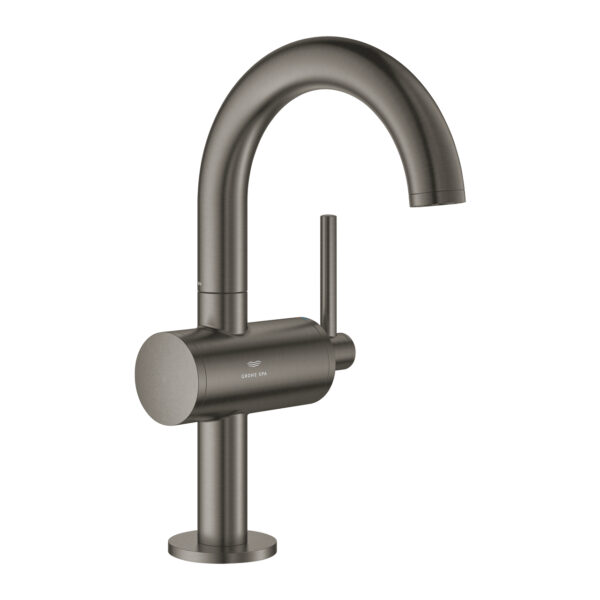 Grohe Atrio Tek Kumandalı Lavabo Bataryası M-Boyut, Brushed Hard Graphite