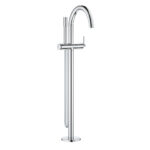 Grohe Atrio Tek Kumandalı Yerden Küvet Bataryası, Krom