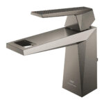 Grohe Allure Brilliant Private Collection Tek Kumandalı Lavabo Bataryası M-Boyut, Brushed Hard Graphite - Görsel 3