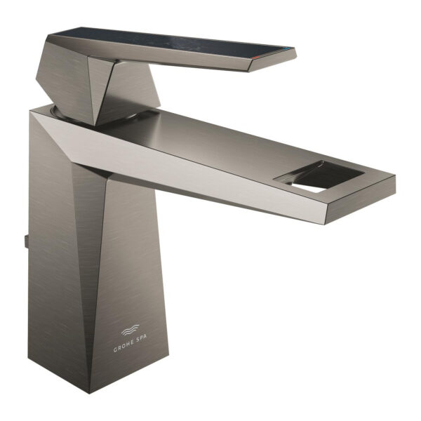 Grohe Allure Brilliant Private Collection Tek Kumandalı Lavabo Bataryası M-Boyut, Brushed Hard Graphite