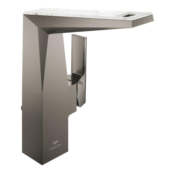 Grohe Allure Brilliant Private Collection Tek Kumandalı Lavabo Bataryası 1/2″ L-Boyut, Brushed Hard Graphite